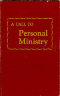 A Call to Personal Ministry