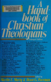 A Handbook of Christian theologians