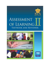 Assessment of Learning II : Textbook and Reviewer