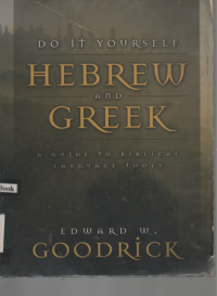 Do It Yourself Hebrew and Greek