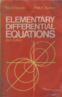 Elementary Differential Equations