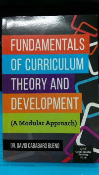 Fundamentals of Curriculum Theory and Development