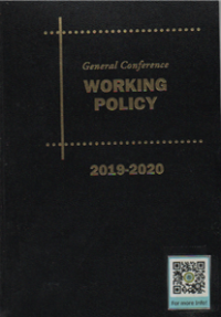 General Conference Working Policy