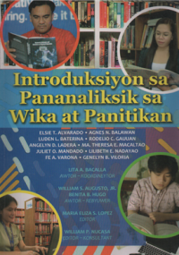 Introduksiyon sa Pananaliksik sa Wika at Panitikan