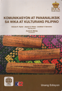 Komunikasyon at Pananaliksik sa Wika at Kulturang Pilipino