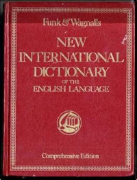 Image of New International Dictionary of the English Language
