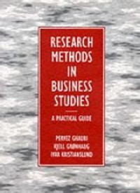 Research Methods in Business Studies