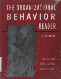 The Organizational Behavior Reader